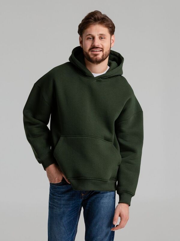 Худи Kulonga Oversize, темно-зеленый (хаки) арт.14101.99