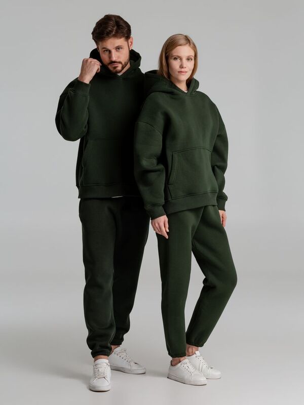 Худи Kulonga Oversize, темно-зеленый (хаки) арт.14101.99