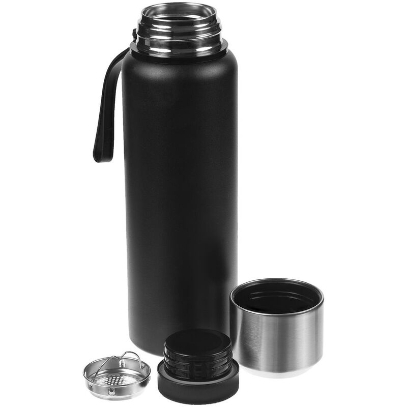 Термос с ситечком Hoffell, черный арт.13300.30