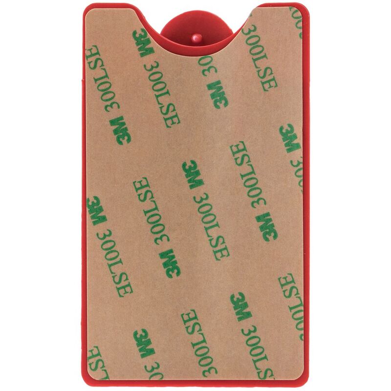 Чехол для карты на телефон Carver, красный арт.13340.50