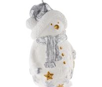 Свеча Christmas Twinkle, снеговик арт.15826
