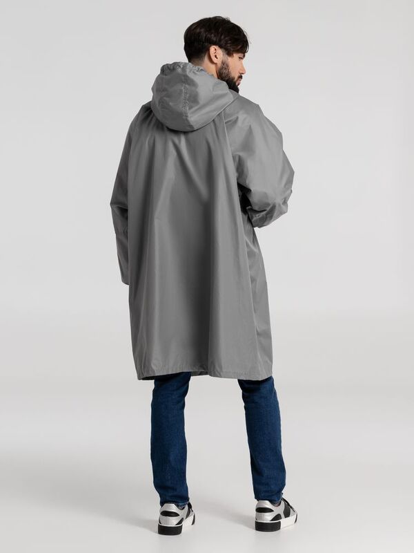 Дождевик-анорак Hard Work, серый, единый размер арт.71344.11