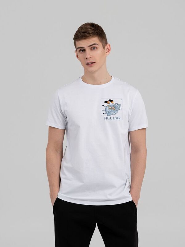 Футболка &laquo;Стилливер&raquo;, белая арт.71349.61