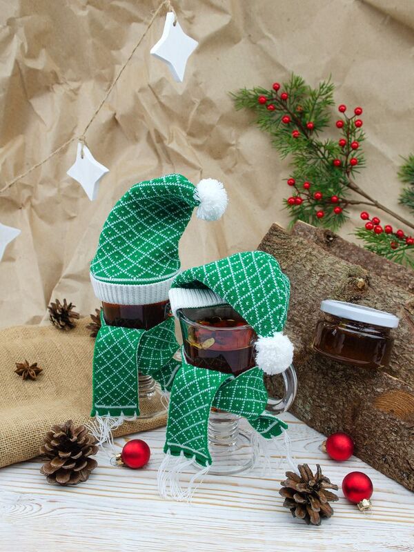 Шарфик на игрушку Dress Cup, зеленый арт.16967.90