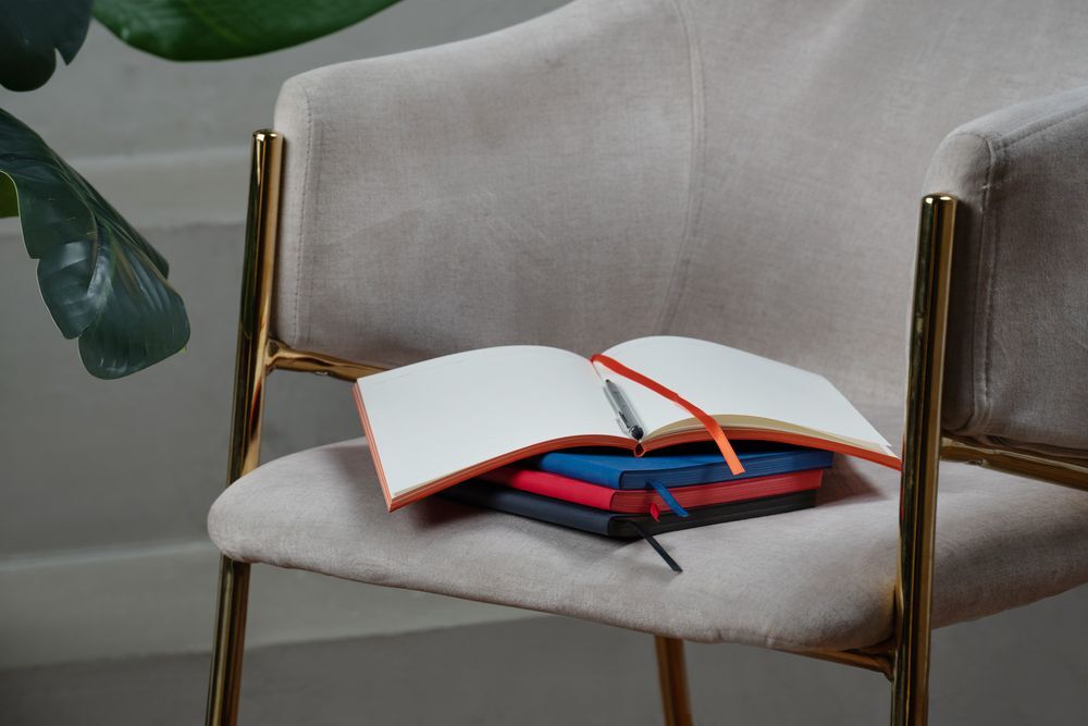 Ежедневник Flat, недатированный, оранжевый арт.17893.20