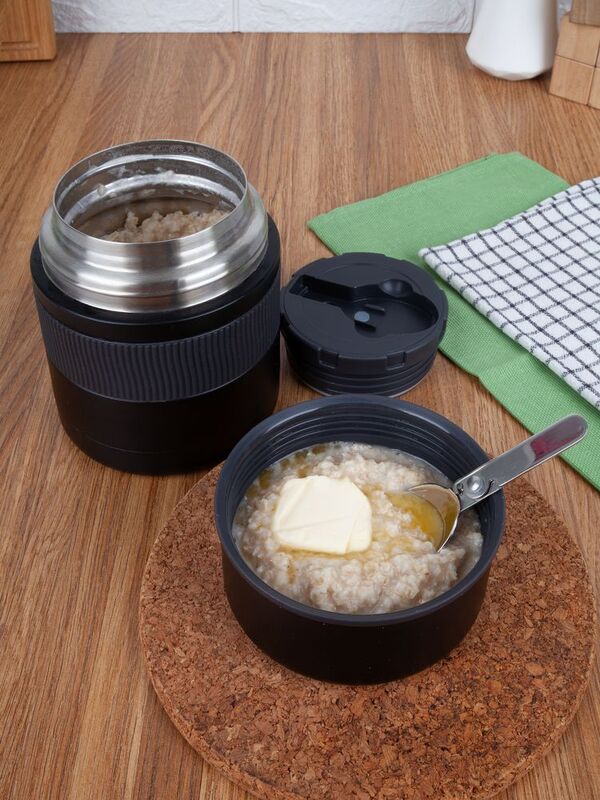 Термос для еды Takk Pappa, черный арт.13310.30