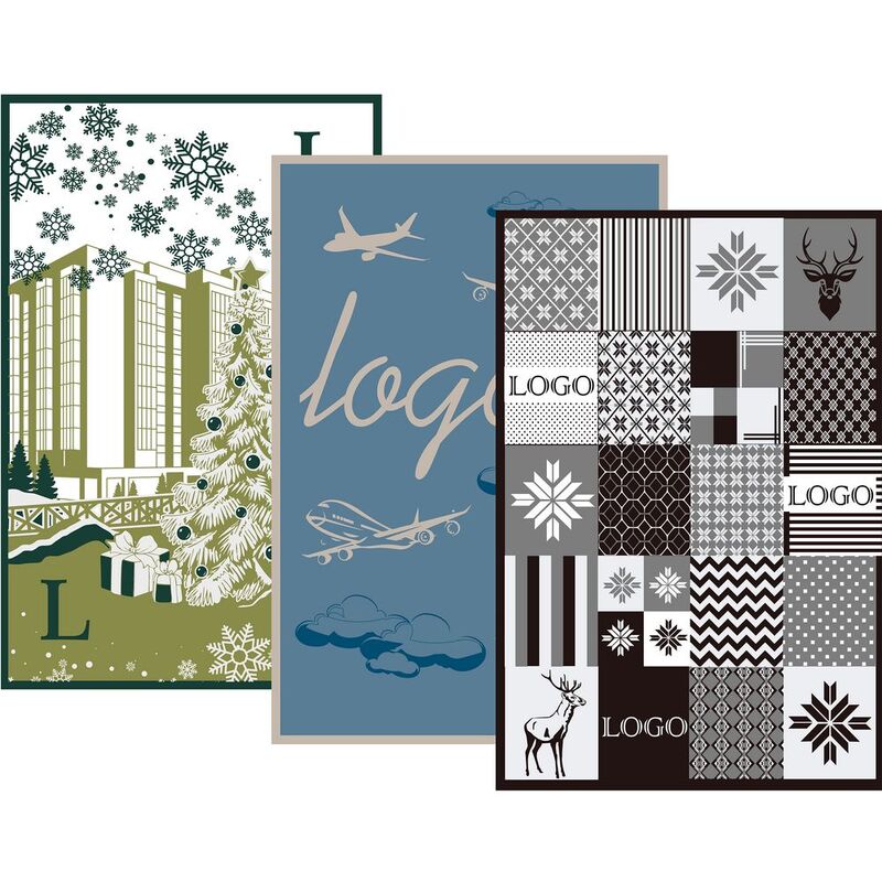 Плед на заказ Tricksy Net, 3 цвета, М, полушерсть арт.18043.02