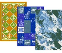 Плед на заказ Tricksy Net, 4 цвета, М, акрил арт.18044.01