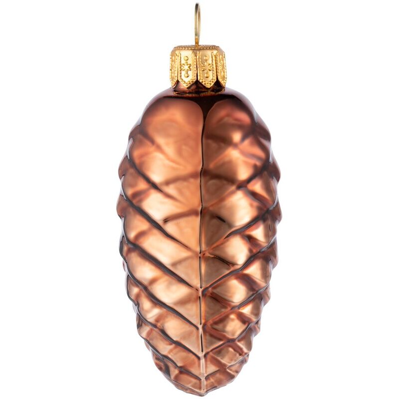 Елочная игрушка &laquo;Шишка&raquo;, коричневая арт.15859.59