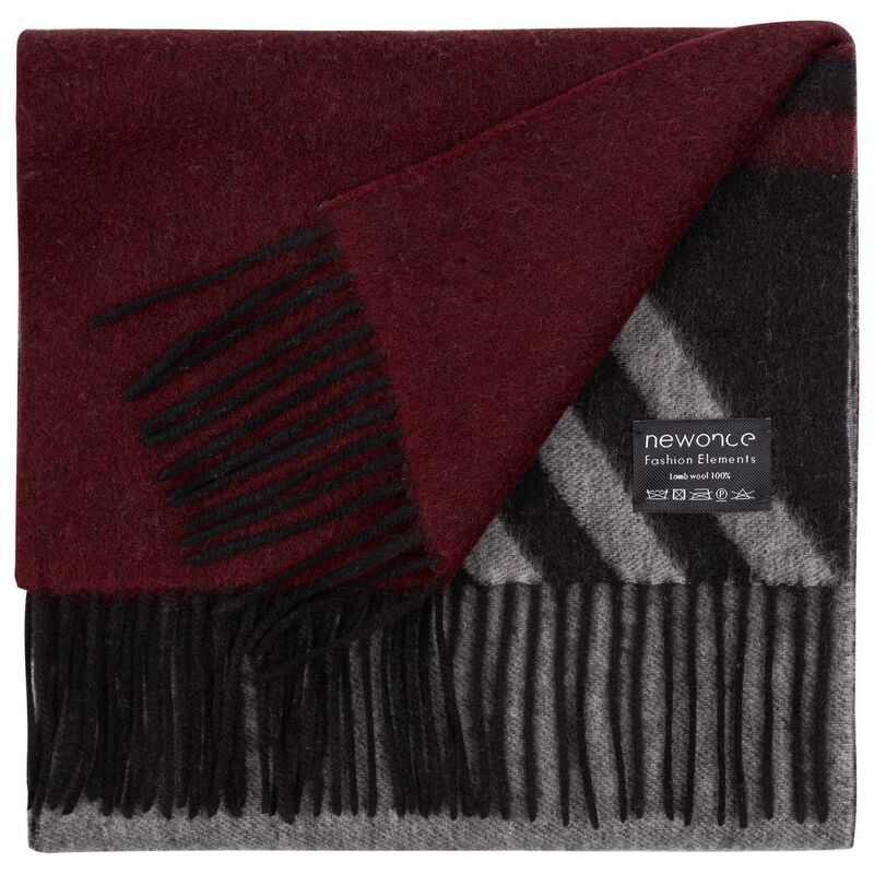 Шарф Charming, коричневый с оранжевым арт.15986.52