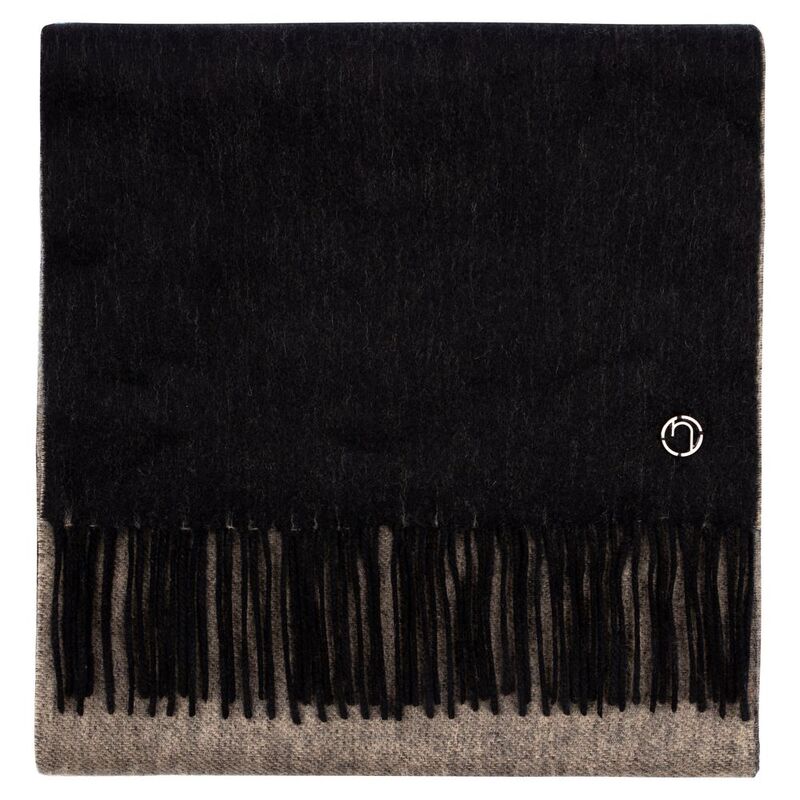 Палантин Charming, черный с бежевым арт.15987.31