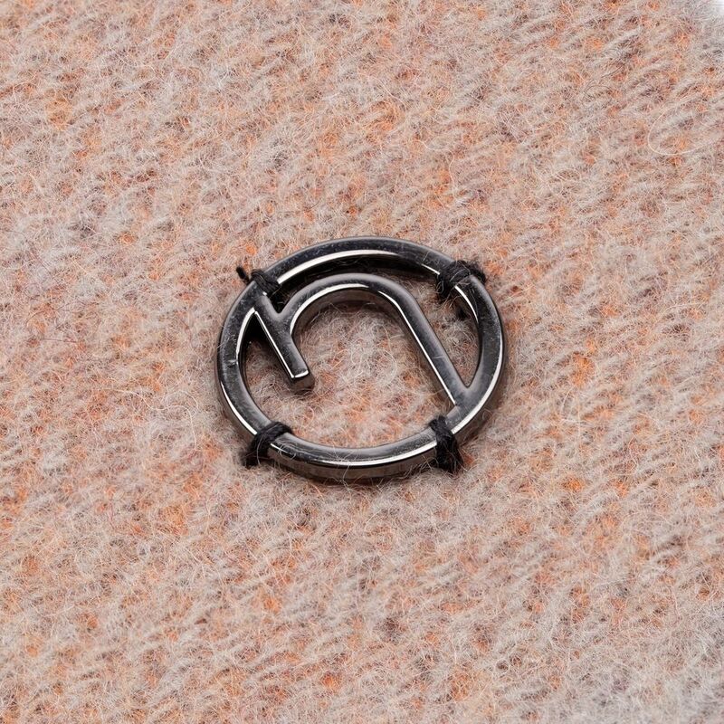 Палантин Charming, коричневый с оранжевым арт.15987.52