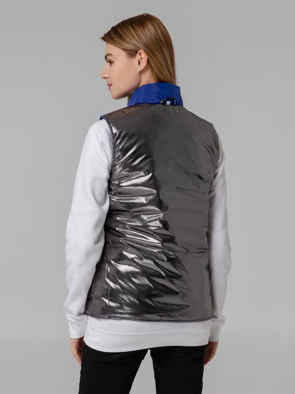 Жилет двусторонний Climb, ярко-синий (сапфир) арт.14320.40