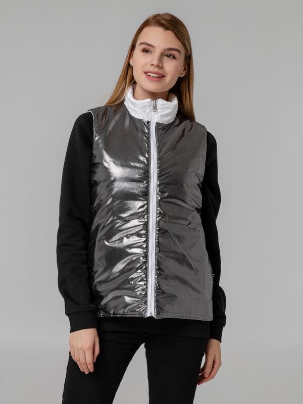 Жилет двусторонний Climb, белый арт.14320.60