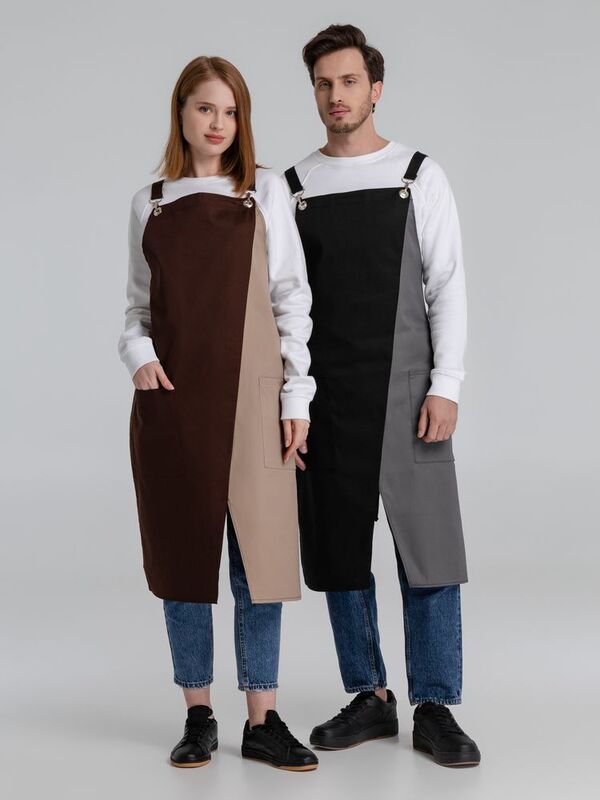 Фартук Picante, коричневый с бежевым арт.30091.51