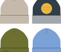 Шапка на заказ Calle Classic, полушерсть арт.18814.02