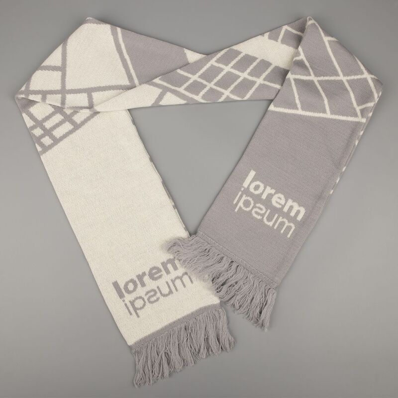 Шарф на заказ Tricksy Classic Fint, M, полушерсть арт.18818.02