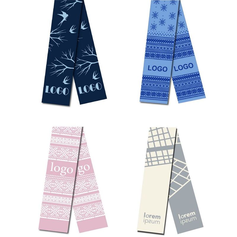 Шарф на заказ Tricksy Classic Fint, M, полушерсть арт.18818.02