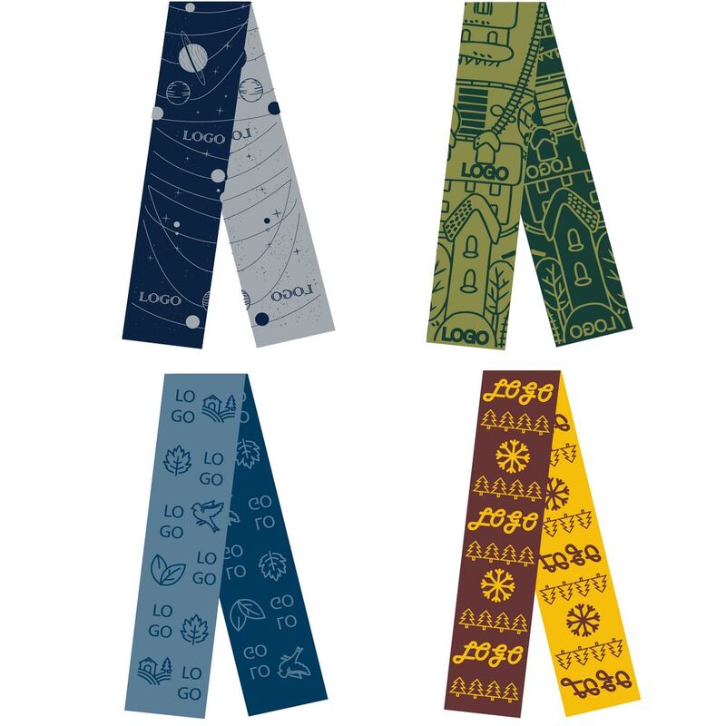 Шарф на заказ Tricksy Light, M, полушерсть арт.18822.02