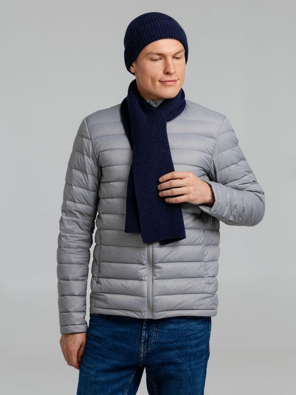 Шарф Bernard, темно-синий арт.20086.44