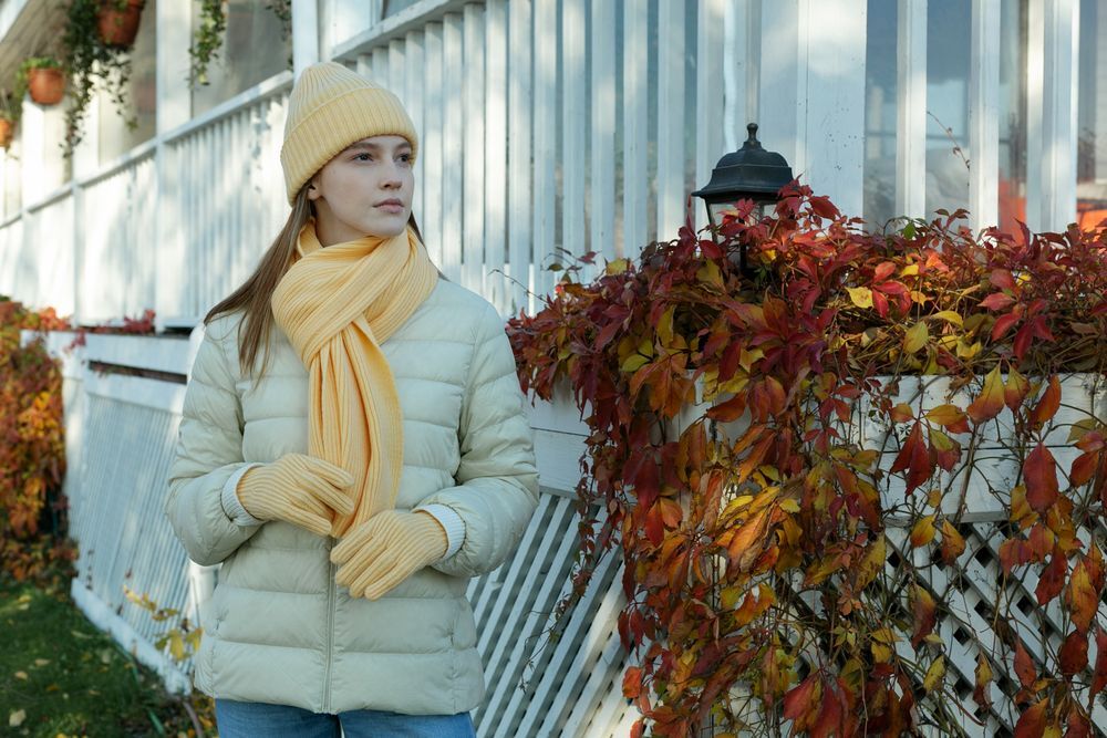 Перчатки Bernard, желтые арт.20087.80