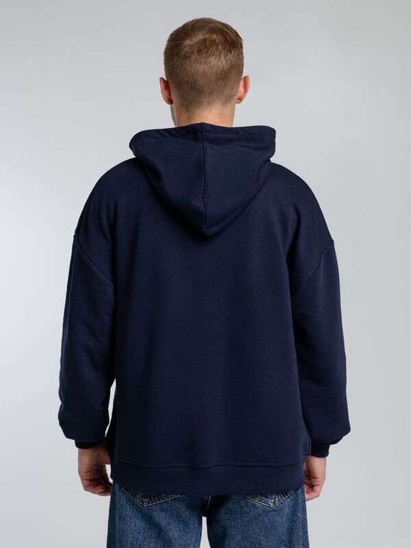 Худи оверсайз Kulonga Comfort, темно-синее арт.14202.40