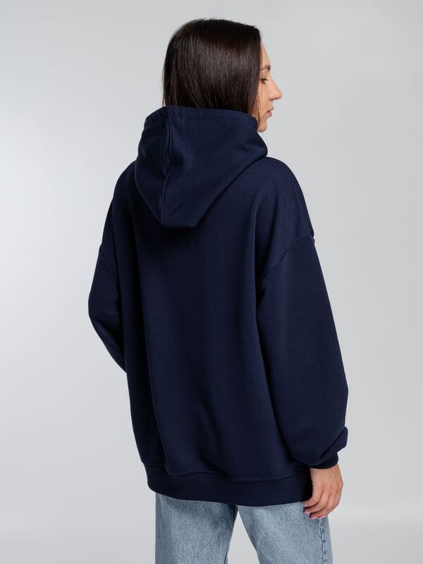 Худи оверсайз Kulonga Comfort, темно-синее арт.14202.40