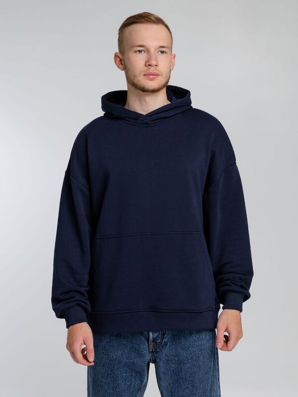Худи оверсайз Kulonga Comfort, темно-синее арт.14202.40