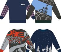 Свитер оверсайз на заказ Tricksy Net, акрил арт.18836.01