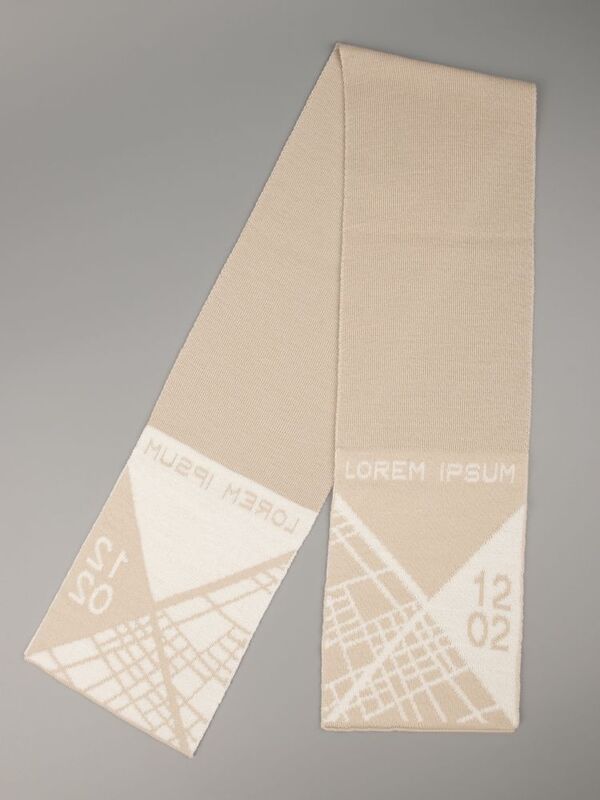 Шарф на заказ Tricksy Rand, S, полушерсть арт.18837.02