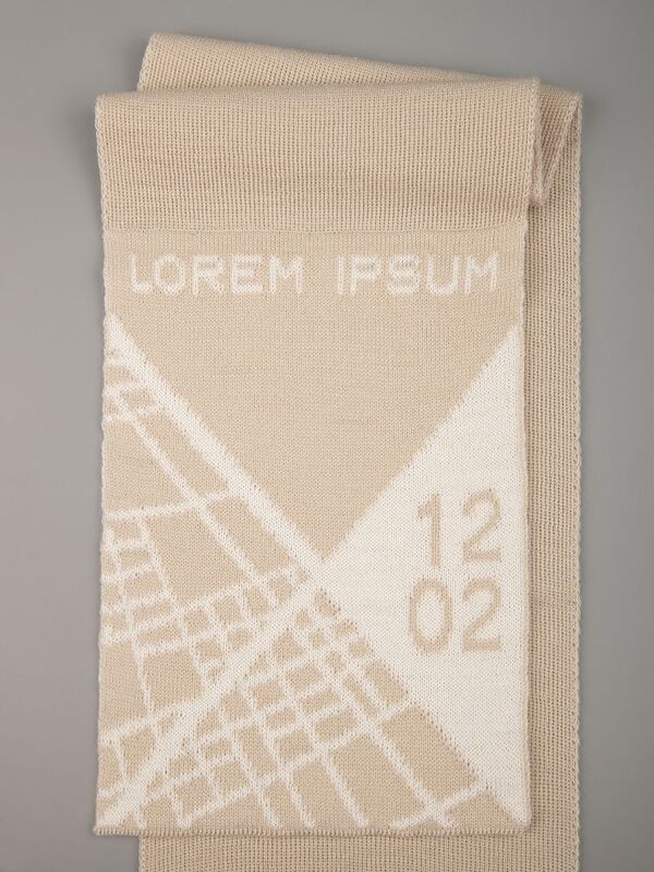 Шарф на заказ Tricksy Rand, S, полушерсть арт.18837.02