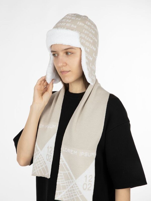 Шарф на заказ Tricksy Rand, S, полушерсть арт.18837.02