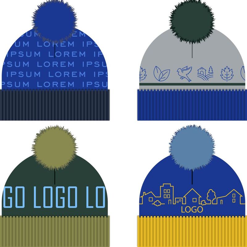 Шапка на заказ Tricksy Fullur, полушерсть арт.18843.02