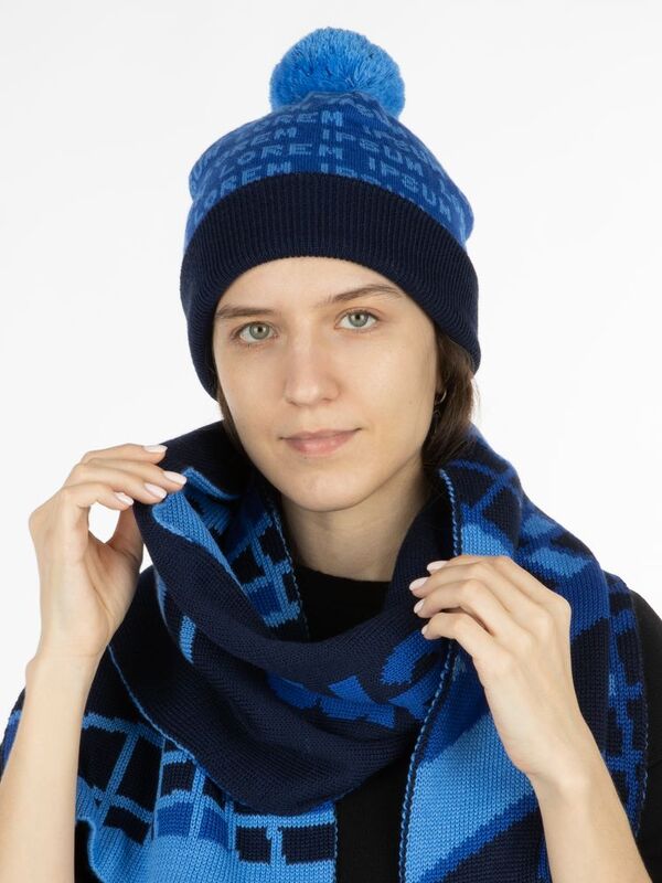 Шапка на заказ Tricksy Fullur, полушерсть арт.18843.02