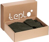 Набор Nordkyn с шарфом, зеленый (оливковый) арт.45051.90