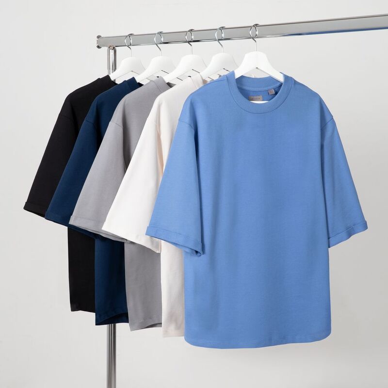 Футболка оверсайз унисекс Kosmos 2.0, светло-серая арт.14610.10