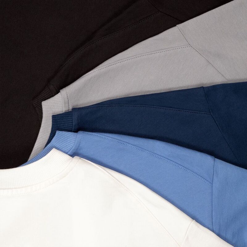 Футболка оверсайз унисекс Kosmos 2.0, темно-синяя арт.14610.40