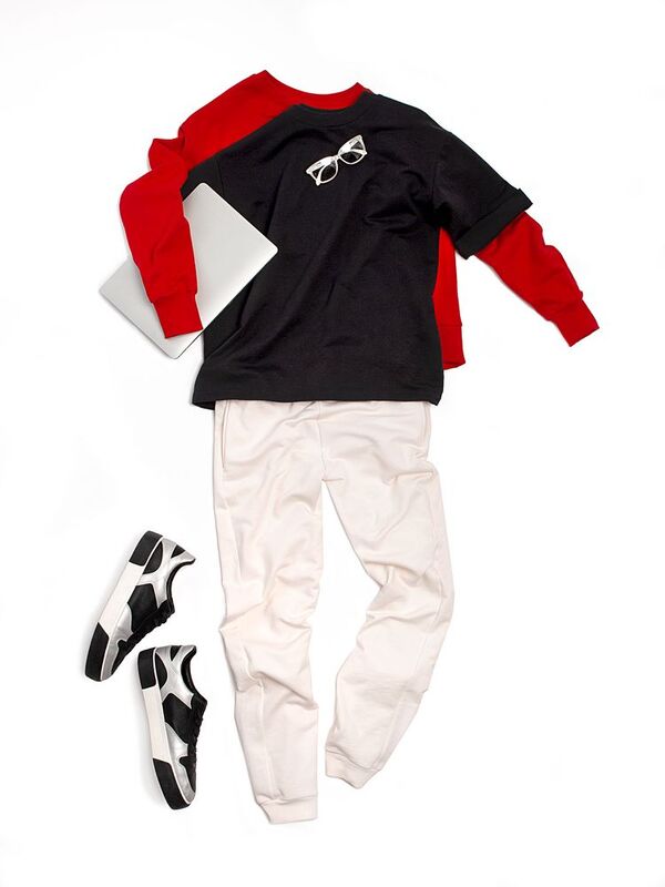 Футболка оверсайз унисекс Kosmos 2.0, темно-синяя арт.14610.40