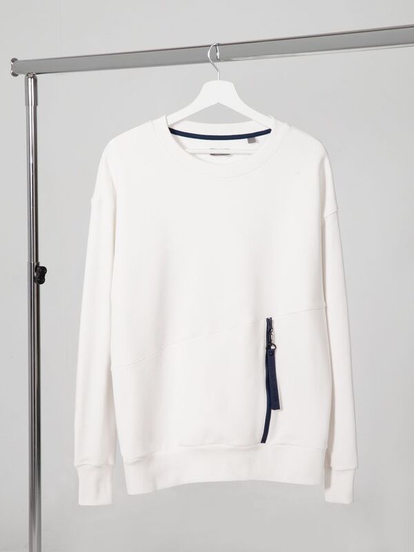 Свитшот унисекс Kosmos 2.0, кремовый арт.14613.60