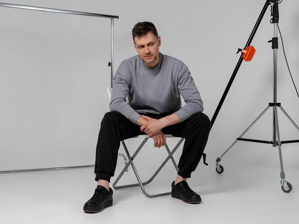 Свитшот Neofit, темно-серый (графит) арт.14614.13