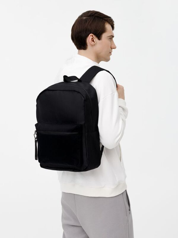 Рюкзак Patch Catcher с карманом из липучки, черный арт.13422.30