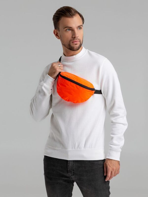 Поясная сумка Manifest Color из светоотражающей ткани, оранжевая арт.13425.20