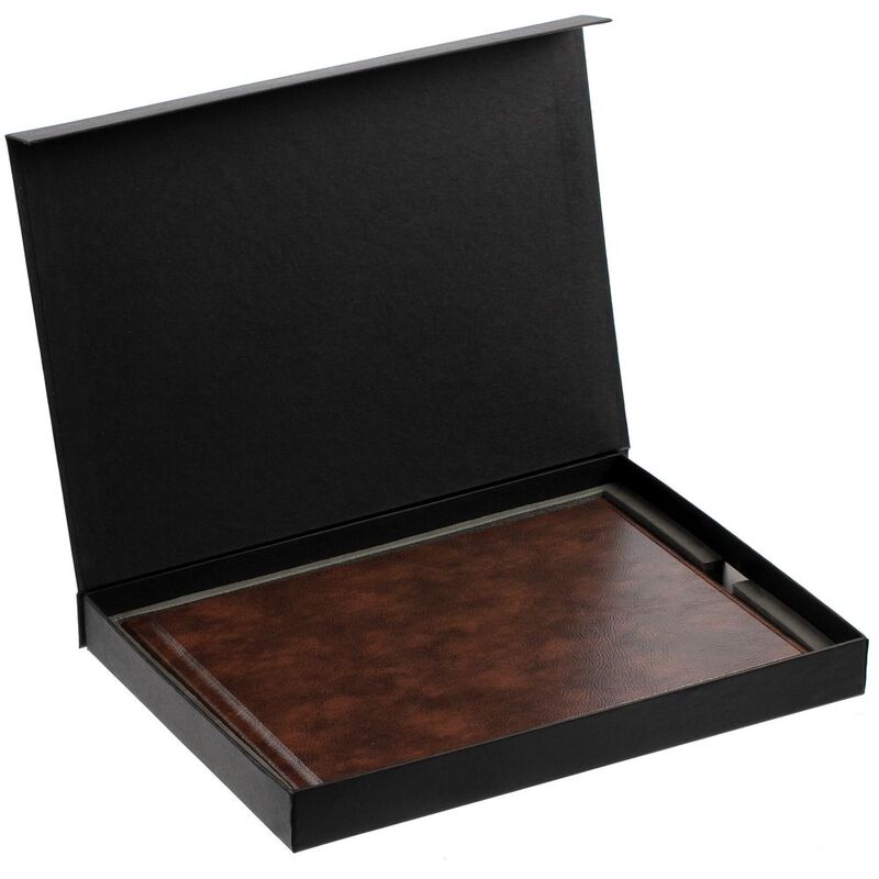 Коробка Roomy с ложементом для плакетки, черная арт.23097.30