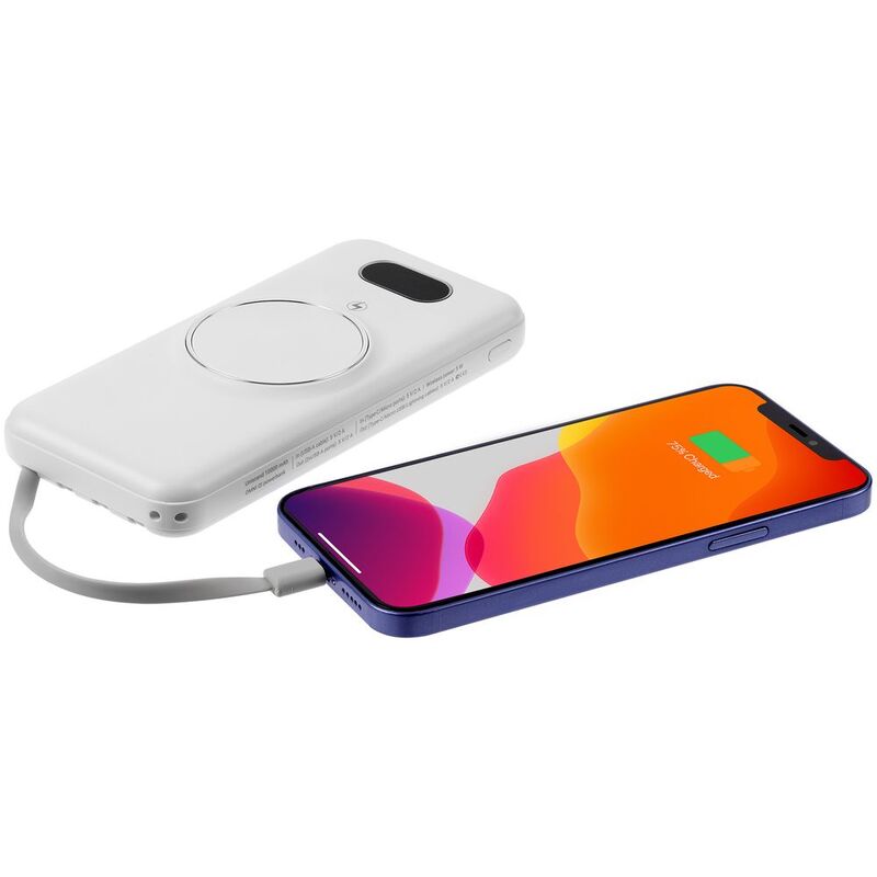 Внешний аккумулятор Omni Qi 10000 мАч, белый арт.22007.60