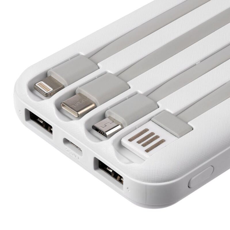 Внешний аккумулятор Omni Qi 10000 мАч, белый арт.22007.60