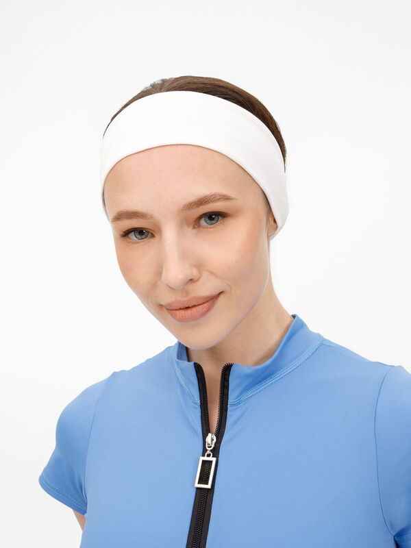 Охлаждающая повязка на голову Cool Head, белая арт.13601.60