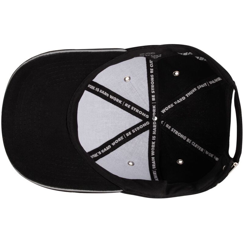 Бейсболка Hard Work Black со светоотражающим элементом арт.71482.30