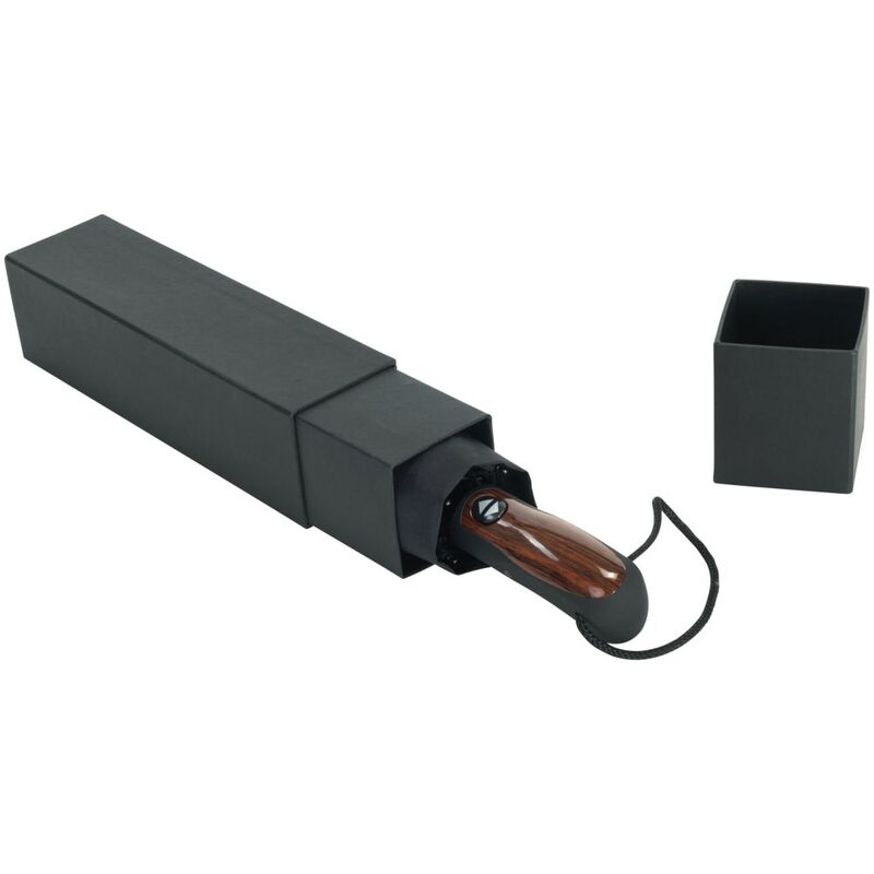 Зонт складной Stormmaster, черный арт.13580.30