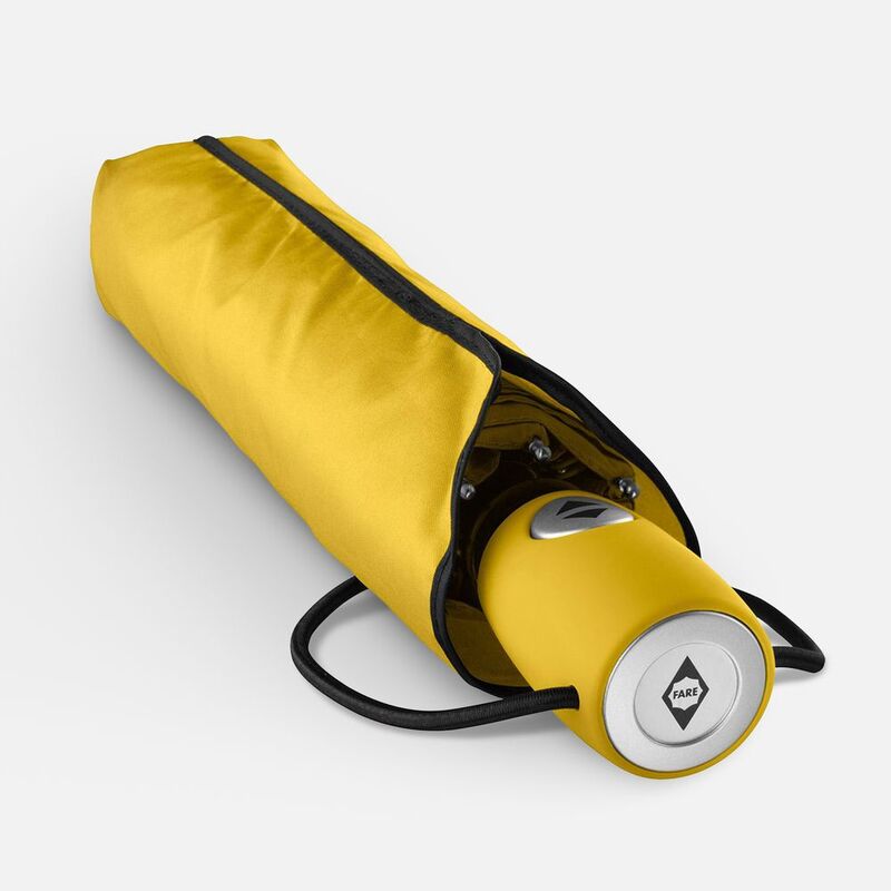 Зонт складной AOC, желтый арт.7106.80