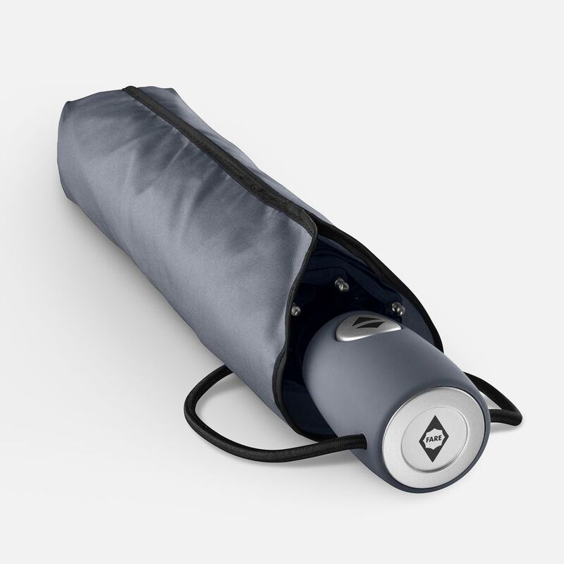 Зонт складной AOC, серый арт.7106.11